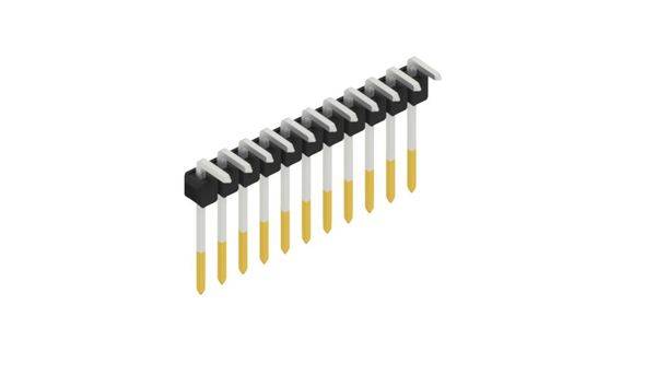 Fischer Elektronik Stiftleiste (Standard) Anzahl Reihen: 1 10053034 10St.