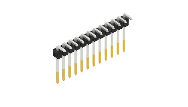 Fischer Elektronik Stiftleiste (Standard) Anzahl Reihen: 1 SL1810812S 10St.