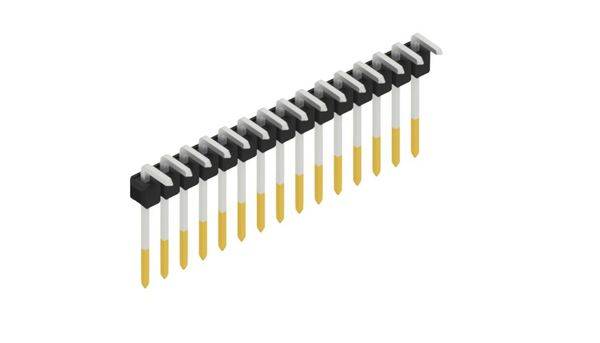 Fischer Elektronik Stiftleiste (Standard) Anzahl Reihen: 1 10053040 10St.