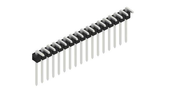 Fischer Elektronik Stiftleiste (Standard) Anzahl Reihen: 1 SL1810817Z 10St.