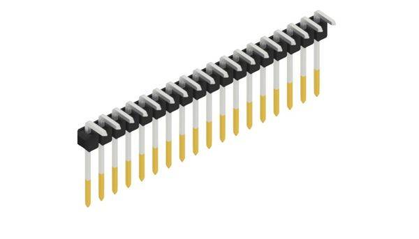 Fischer Elektronik Stiftleiste (Standard) Anzahl Reihen: 1 SL1810818S 10St.