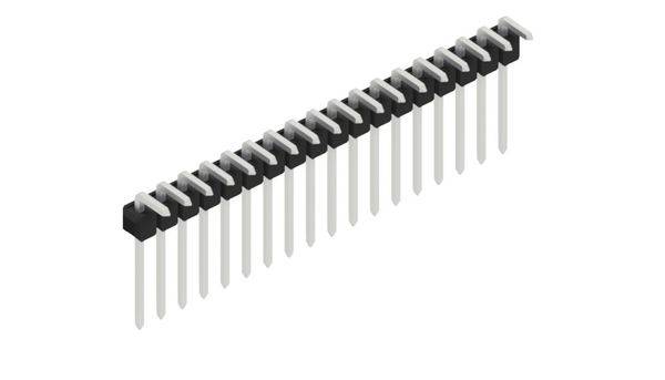 Fischer Elektronik Stiftleiste (Standard) Anzahl Reihen: 1 SL1810818Z 10St.