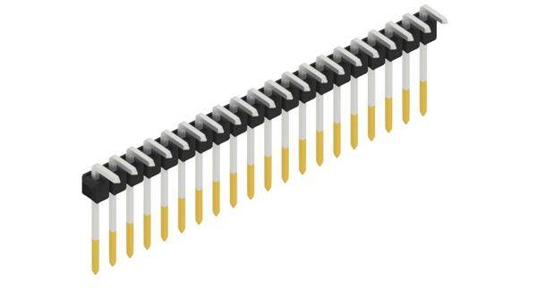 Fischer Elektronik Stiftleiste (Standard) Anzahl Reihen: 1 10053045 10St.