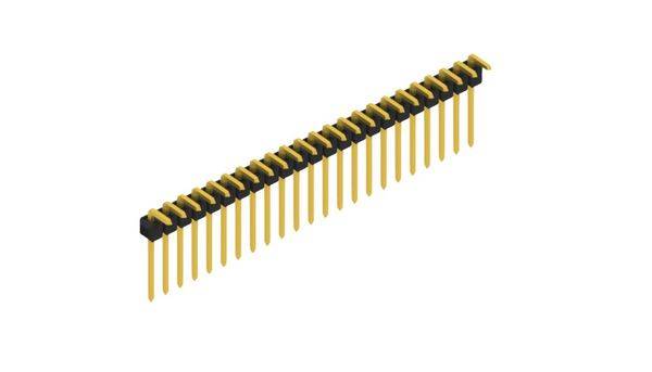 Fischer Elektronik Stiftleiste (Standard) Anzahl Reihen: 1 SL1810823G 10St.