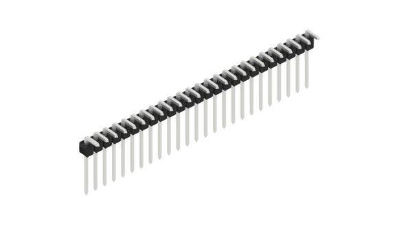 Fischer Elektronik Stiftleiste (Standard) Anzahl Reihen: 1 SL1810825Z 10St.