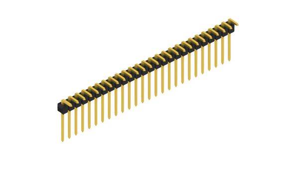 Fischer Elektronik Stiftleiste (Standard) Anzahl Reihen: 1 10053049 10St.