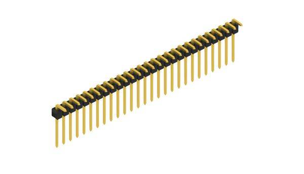 Fischer Elektronik Stiftleiste (Standard) Anzahl Reihen: 1 SL1810827G 10St.