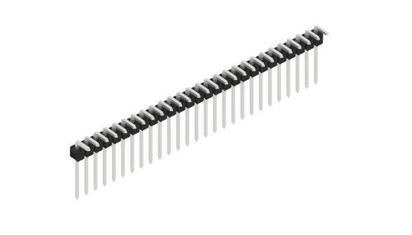 Fischer Elektronik Stiftleiste (Standard) Anzahl Reihen: 1 SL1810827Z 10St.