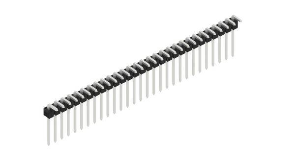 Fischer Elektronik Stiftleiste (Standard) Anzahl Reihen: 1 SL1810829Z 10St.