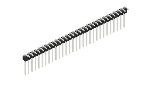 Fischer Elektronik Stiftleiste (Standard) Anzahl Reihen: 1 SL1810830Z 10St.