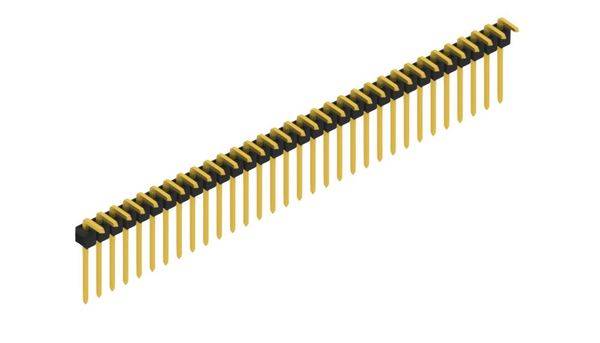 Fischer Elektronik Stiftleiste (Standard) Anzahl Reihen: 1 SL1810832G 10St.
