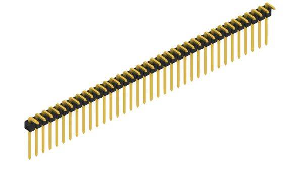 Fischer Elektronik Stiftleiste (Standard) Anzahl Reihen: 1 10053056 10St.