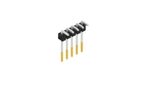 Fischer Elektronik Stiftleiste (Standard) Anzahl Reihen: 1 10053020 10St.