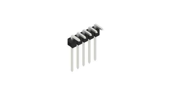Fischer Elektronik Stiftleiste (Standard) Anzahl Reihen: 1 10053021 10St.