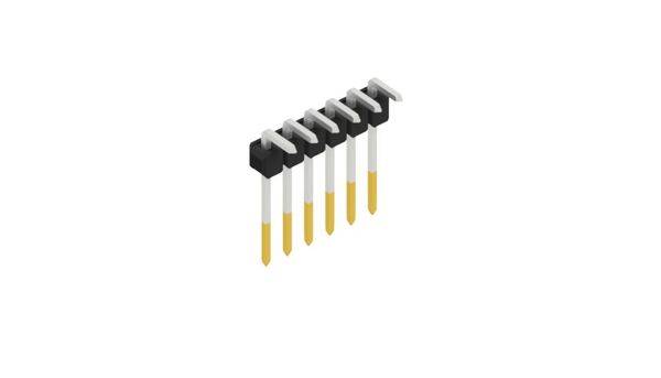Fischer Elektronik Stiftleiste (Standard) Anzahl Reihen: 1 SL181086S 10St.