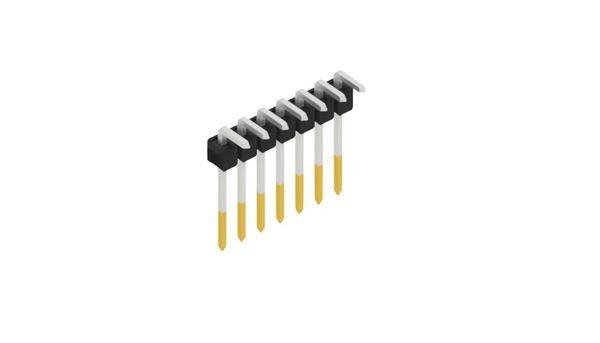 Fischer Elektronik Stiftleiste (Standard) Anzahl Reihen: 1 10126572 10St.
