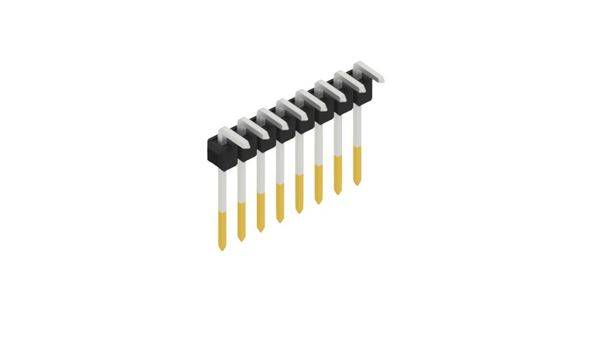 Fischer Elektronik Stiftleiste (Standard) Anzahl Reihen: 1 10053027 10St.