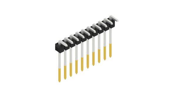 Fischer Elektronik Stiftleiste (Standard) Anzahl Reihen: 1 SL1813210S 10St.