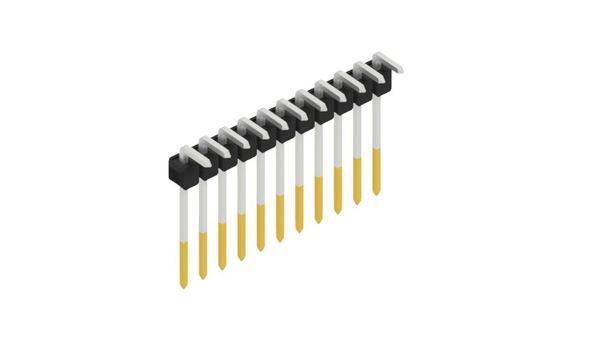 Fischer Elektronik Stiftleiste (Standard) Anzahl Reihen: 1 SL1813211S 10St.