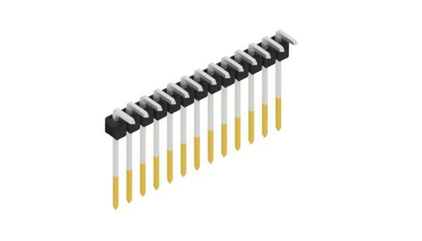 Fischer Elektronik Stiftleiste (Standard) Anzahl Reihen: 1 SL1813213S 10St.