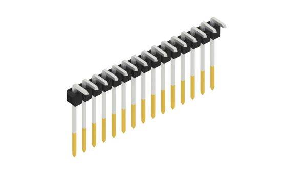 Fischer Elektronik Stiftleiste (Standard) Anzahl Reihen: 1 SL1813215S 10St.