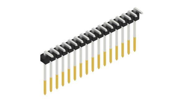 Fischer Elektronik Stiftleiste (Standard) Anzahl Reihen: 1 SL1813216S 10St.