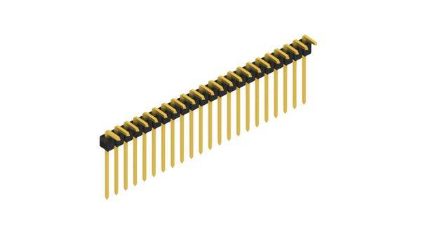 Fischer Elektronik Stiftleiste (Standard) Anzahl Reihen: 1 SL1813222G 10St.