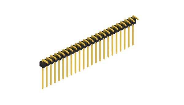 Fischer Elektronik Stiftleiste (Standard) Anzahl Reihen: 1 SL1813223G 10St.