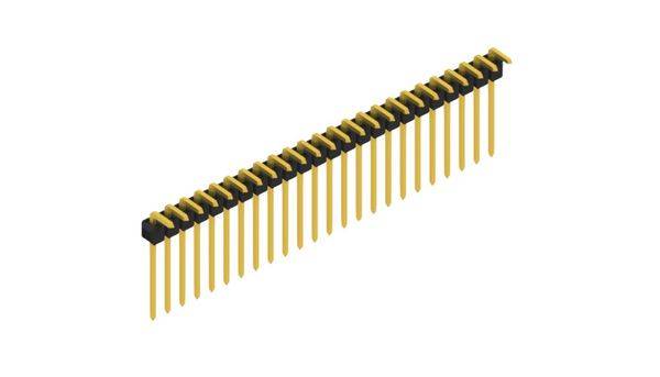 Fischer Elektronik Stiftleiste (Standard) Anzahl Reihen: 1 SL1813224G 10St.