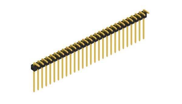 Fischer Elektronik Stiftleiste (Standard) Anzahl Reihen: 1 SL1813228G 10St.