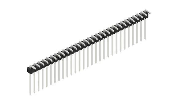 Fischer Elektronik Stiftleiste (Standard) Anzahl Reihen: 1 SL1813229Z 10St.