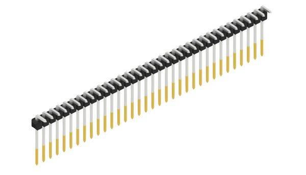 Fischer Elektronik Stiftleiste (Standard) Anzahl Reihen: 1 SL1813234S 10St.