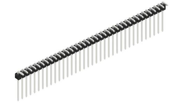 Fischer Elektronik Stiftleiste (Standard) Anzahl Reihen: 1 10053076 10St.