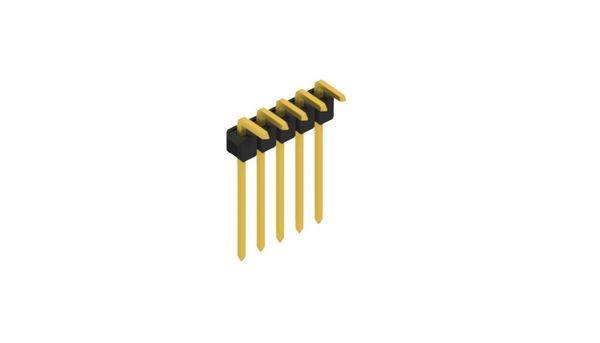 Fischer Elektronik Stiftleiste (Standard) Anzahl Reihen: 1 10138839 10St.