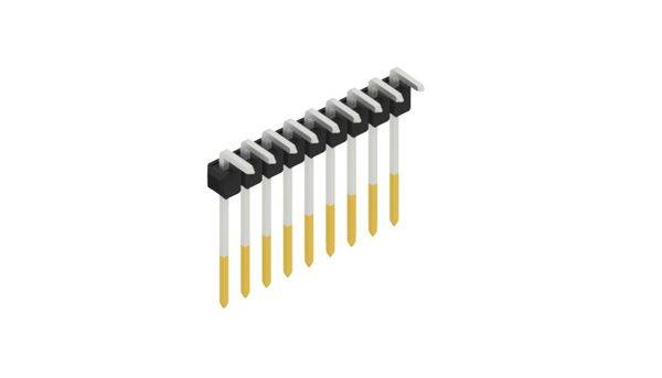 Fischer Elektronik Stiftleiste (Standard) Anzahl Reihen: 1 10053067 10St.