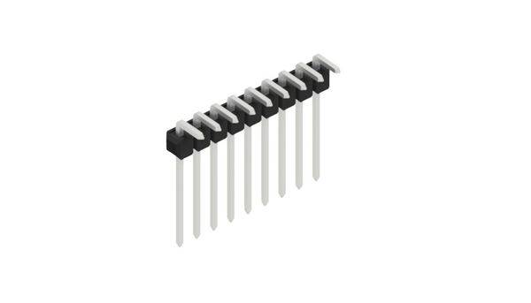Fischer Elektronik Stiftleiste (Standard) Anzahl Reihen: 1 10053068 10St.