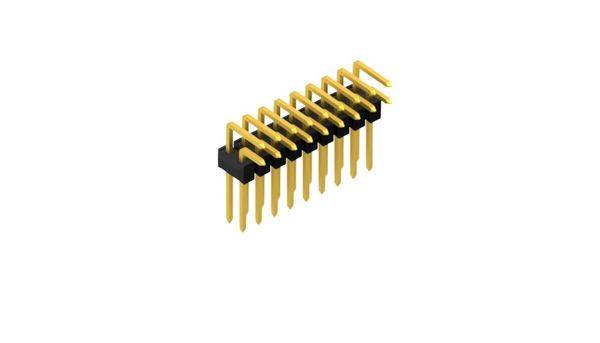 Fischer Elektronik Stiftleiste (Standard) Anzahl Reihen: 2 10053122 10St.