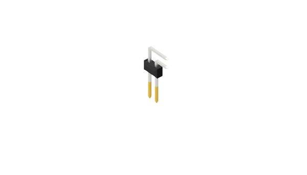 Fischer Elektronik Stiftleiste (Standard) Anzahl Reihen: 2 10053101 10St.