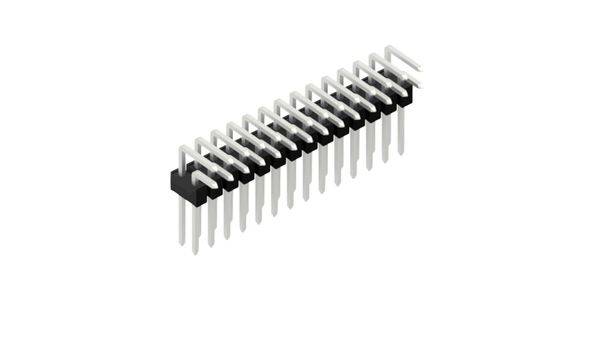 Fischer Elektronik Stiftleiste (Standard) Anzahl Reihen: 2 10053132 10St.