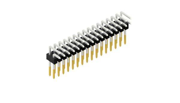 Fischer Elektronik Stiftleiste (Standard) Anzahl Reihen: 2 10068637 10St.