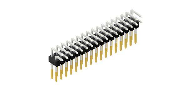 Fischer Elektronik Stiftleiste (Standard) Anzahl Reihen: 2 10053135 10St.