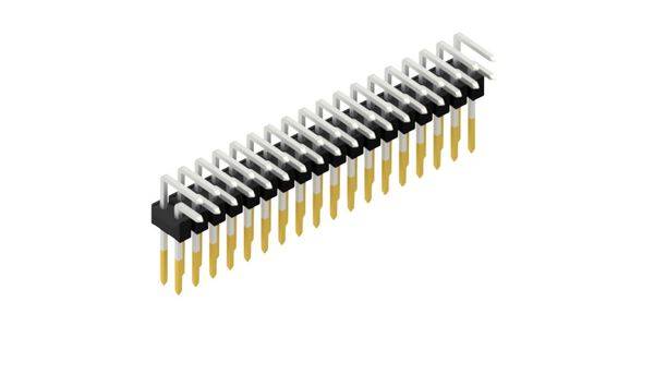 Fischer Elektronik Stiftleiste (Standard) Anzahl Reihen: 2 SL1908236S 10St.