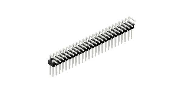 Fischer Elektronik Stiftleiste (Standard) Anzahl Reihen: 2 10053146 10St.