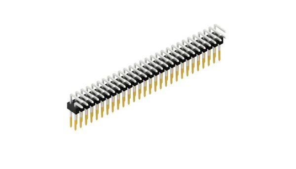 Fischer Elektronik Stiftleiste (Standard) Anzahl Reihen: 2 SL1908256S 10St.