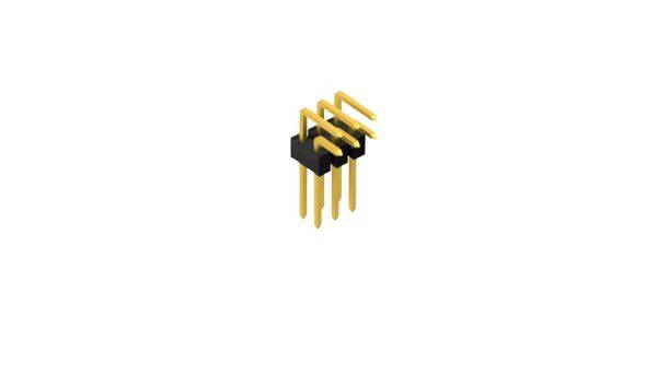 Fischer Elektronik Stiftleiste (Standard) Anzahl Reihen: 2 10053106 10St.