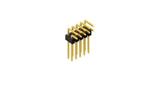 Fischer Elektronik Stiftleiste (Standard) Anzahl Reihen: 2 10053158 10St.