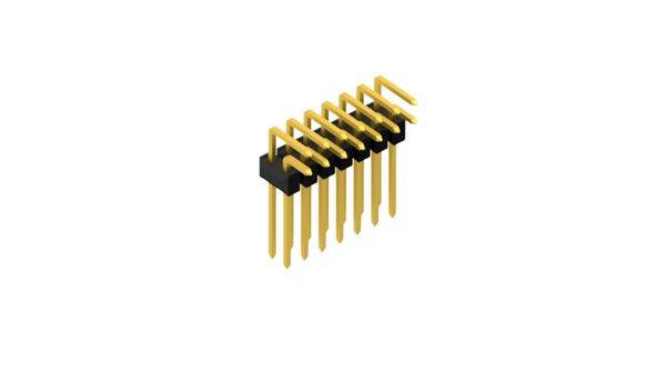 Fischer Elektronik Stiftleiste (Standard) Anzahl Reihen: 2 10053161 10St.