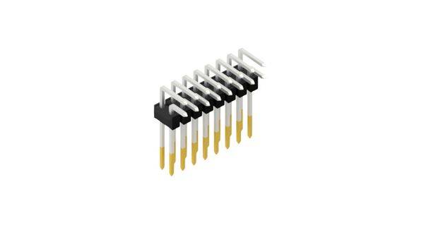 Fischer Elektronik Stiftleiste (Standard) Anzahl Reihen: 2 10053165 10St.