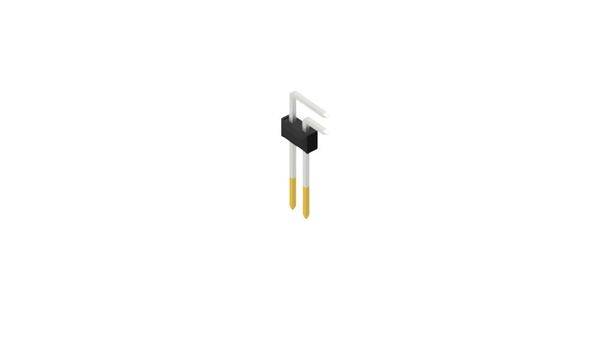 Fischer Elektronik Stiftleiste (Standard) Anzahl Reihen: 2 SL191082S 10St.