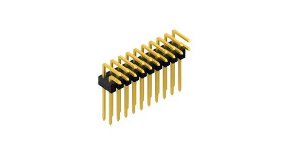 Fischer Elektronik Stiftleiste (Standard) Anzahl Reihen: 2 10053168 10St.